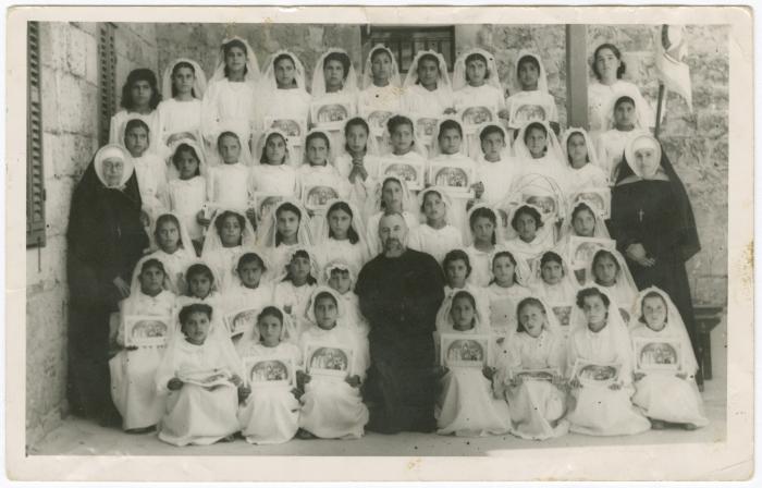 A Communion at the Latin Monastery Church, 1952 
