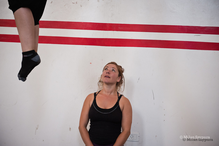 صورة من المدرسة الصيفيَّة التابعة لمدرسة سيرك فلسطين، 2011