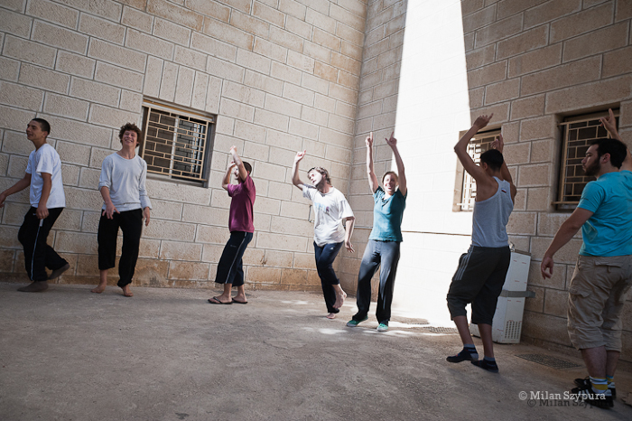 صورة من المدرسة الصيفيَّة التابعة لمدرسة سيرك فلسطين، 2011