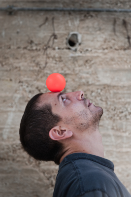 Palestinian Circus School during summer school. 
