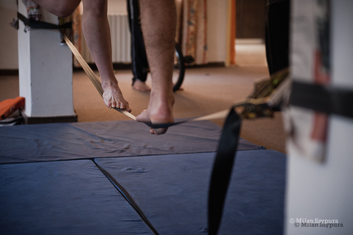 صورة من المدرسة الصيفيَّة التابعة لمدرسة سيرك فلسطين، 2011