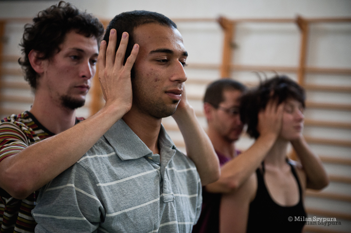 صورة من المدرسة الصيفيَّة التابعة لمدرسة سيرك فلسطين، 2011