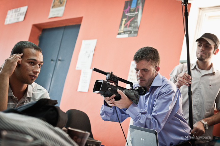 صورة من المدرسة الصيفيَّة التابعة لمدرسة سيرك فلسطين، 2011