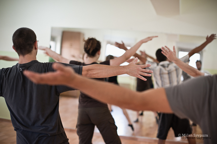 صورة من المدرسة الصيفيَّة التابعة لمدرسة سيرك فلسطين، 2011