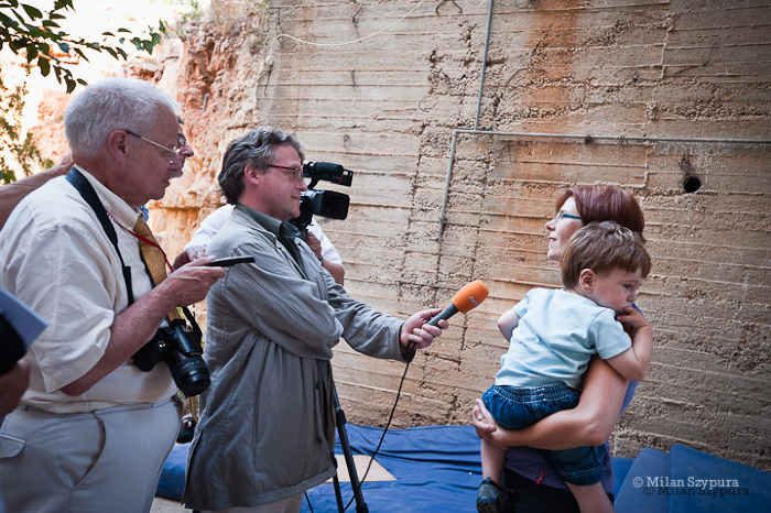 صورة من المدرسة الصيفيَّة التابعة لمدرسة سيرك فلسطين، 2011