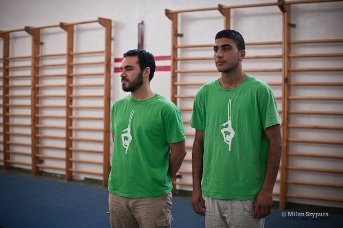 صورة من المدرسة الصيفيَّة التابعة لمدرسة سيرك فلسطين، 2011