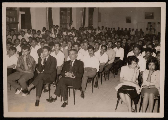 أحد احتفالات مركز تدريب المعلمين، رام الله، 1 حزيران 1966