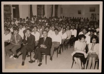 أحد احتفالات مركز تدريب المعلمين، رام الله، 1 حزيران 1966