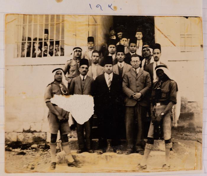 A Group Portrait of School Students and their Teachers, Nablus, 1930
