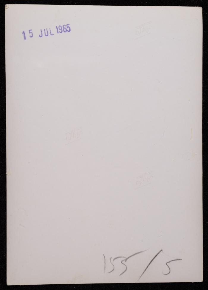 Mr Mahoud Having a Conversation with Somebody, 15 July 1965