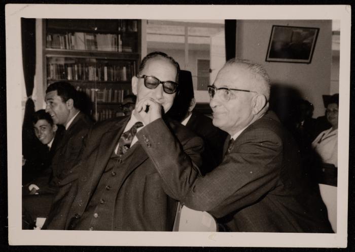 Mr Mahoud Having a Conversation with Somebody, 15 July 1965