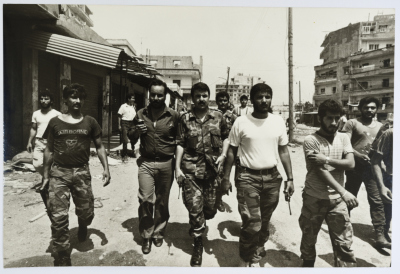 Military Persons, Burj al-Barajneh Camp, 1986