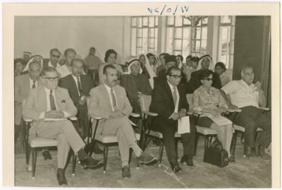  حفل تخريج طالبات الصف الثالث الاعدادي في مدرسة بنات بيرزيت، 1972