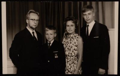 The Family of Frank Carl and a Letter from Salameh Khalil, Ramallah, 1966-1967