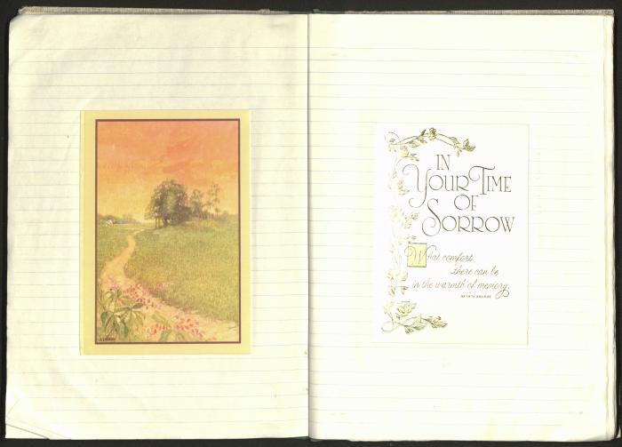 A Notebook of Documents Related to the Death of Salameh Khalil, Ramallah, 1982 