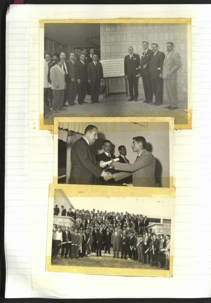 A Notebook of Salameh Khalil's Professional Documents, Ramallah, the 1980s 
