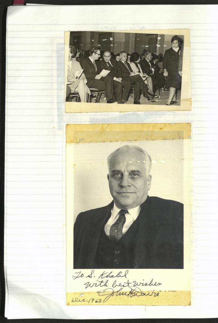 A Notebook of Salameh Khalil's Professional Documents, Ramallah, the 1980s 
