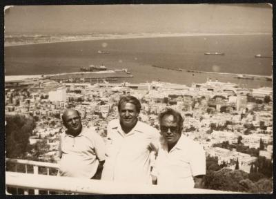 Khaldoun Abdel-Haq and Friends, Haifa, the 1970s 