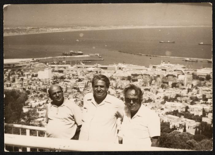 Khaldoun Abdel-Haq and Friends, Haifa, the 1970s 