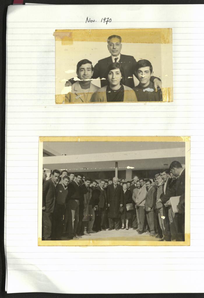 A Notebook of Salameh Khalil's Professional Documents, Ramallah, the 1980s 