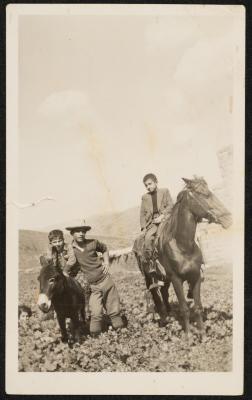 Three Children of the Shahin Family, al-Hamra, 8 February 1956