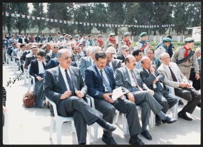The Audience at an Event by the Nablus Municipality, the Mid-1990s 