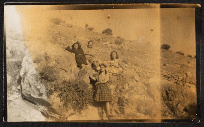 Youn Women Related to Bakr Abdel-Haq's Family, the 1950s