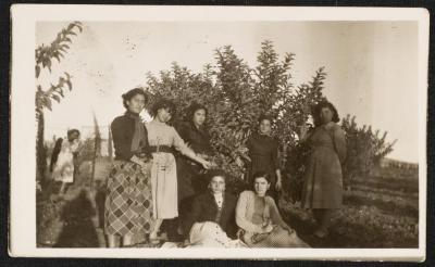 Badreyyeh Shahin and Her Colleagues on a School Trip, 8 January 1955