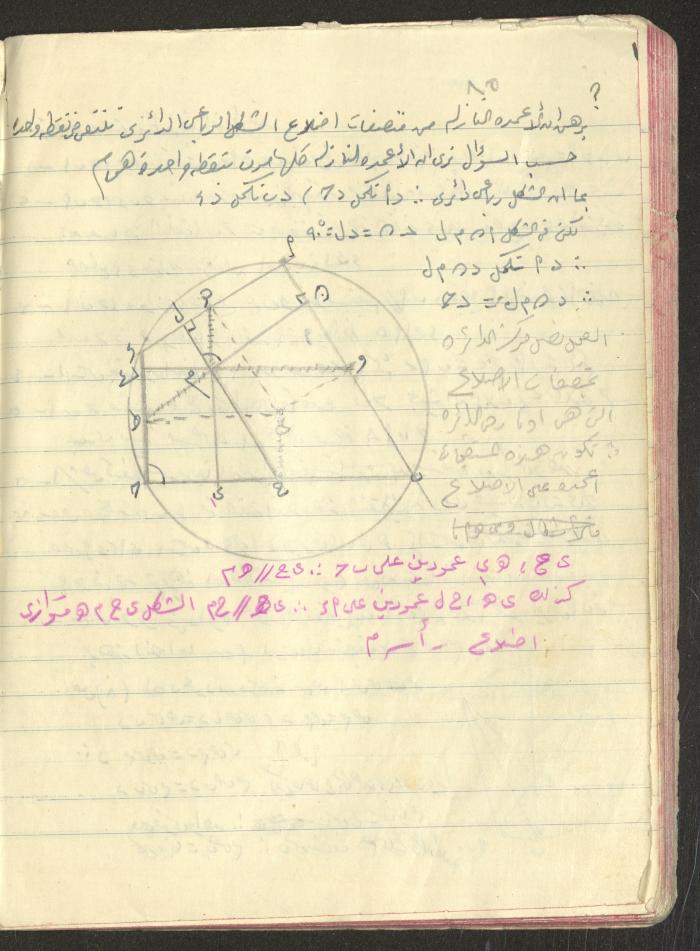A Geometry Notebook, 1953