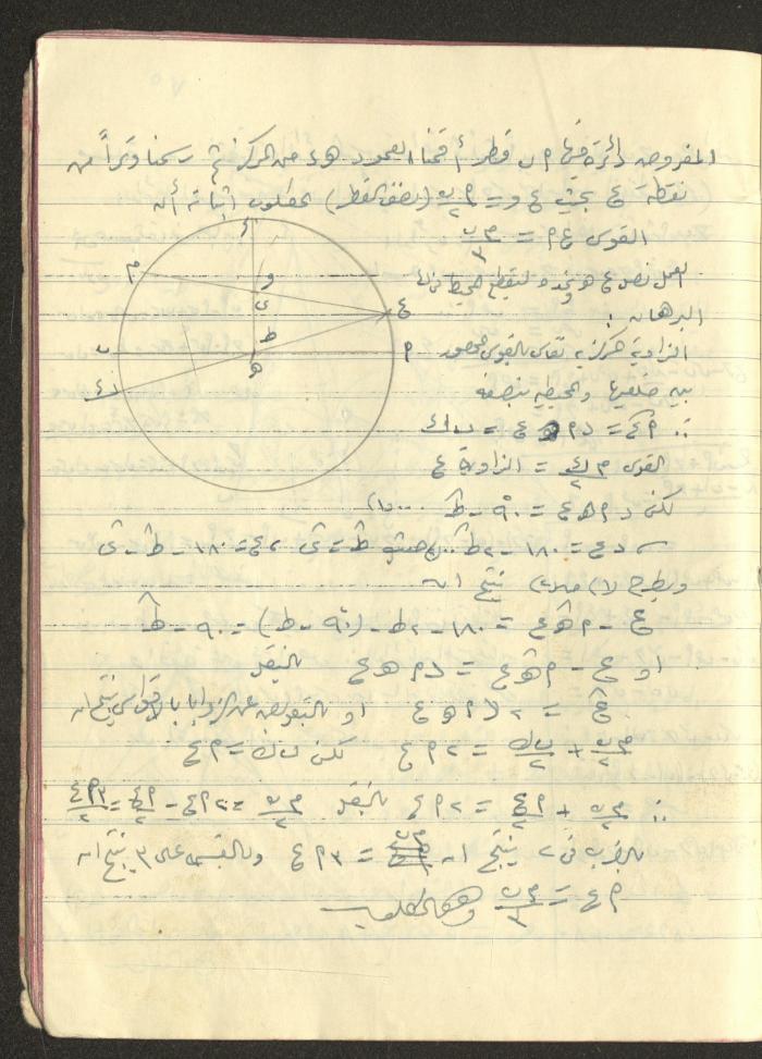 A Geometry Notebook, 1953
