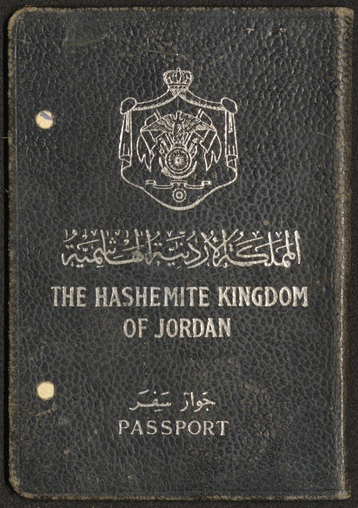 The Passport of Wejdan Abdel-Haq, 27 May 1959