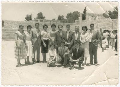 The Naser Family at Birzeit College, 1960