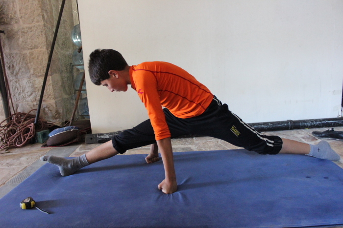 A Photograph from the Preparations PCS's Show, 'Kol Saber', 2012