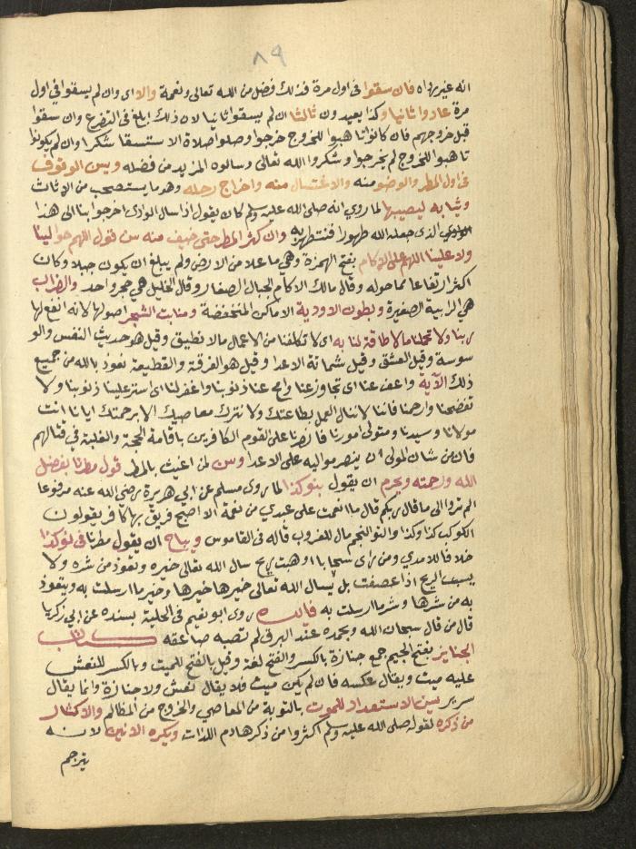 Manuscript on Jurisprudential Rulings by Abdel-Fattah Abdel-Haq, Nablus, May 1884