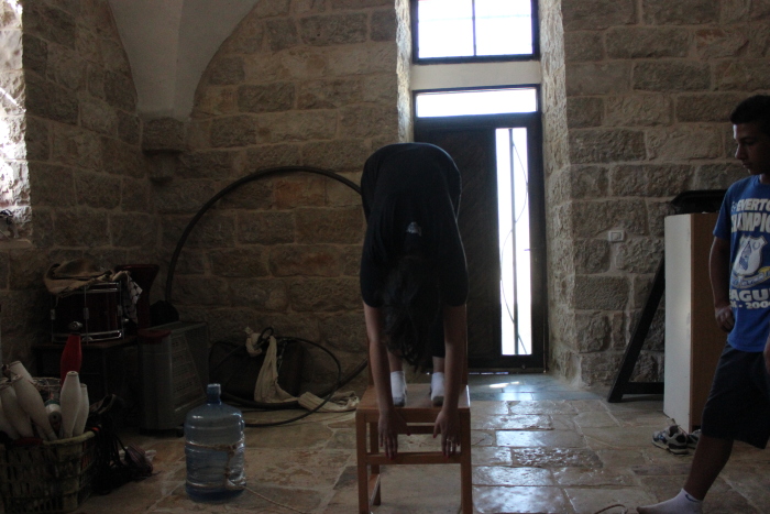 A Photograph from the Preparations PCS's Show, 'Kol Saber', 2012