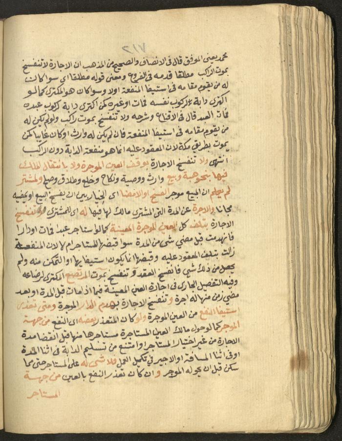 Manuscript on Jurisprudential Rulings by Abdel-Fattah Abdel-Haq, Nablus, May 1884