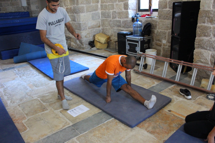 A Photograph from the Preparations PCS's Show, 'Kol Saber', 2012