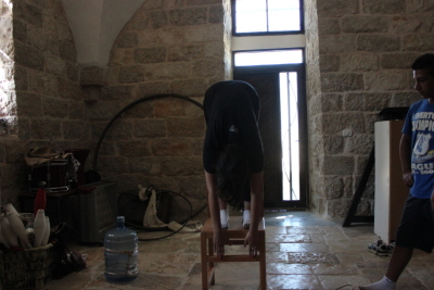 A Photograph from the Preparations PCS's Show, 'Kol Saber', 2012