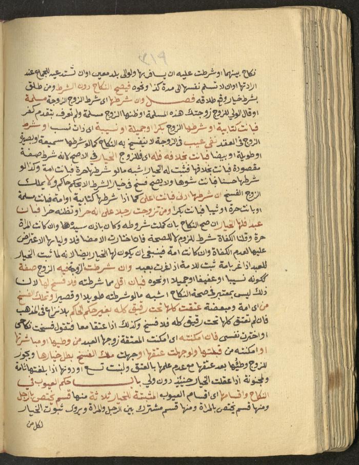 Manuscript on Jurisprudential Rulings by Abdel-Fattah Abdel-Haq, Nablus, May 1884