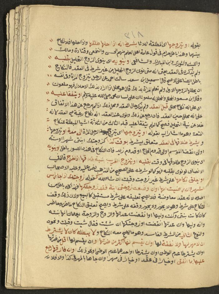 Manuscript on Jurisprudential Rulings by Abdel-Fattah Abdel-Haq, Nablus, May 1884