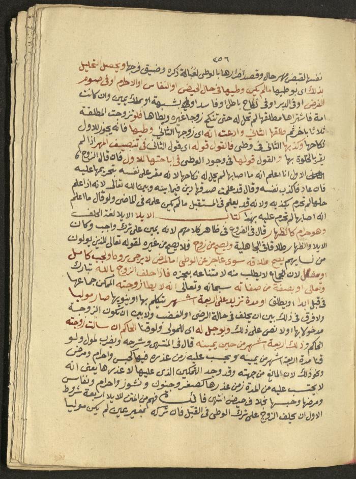 Manuscript on Jurisprudential Rulings by Abdel-Fattah Abdel-Haq, Nablus, May 1884