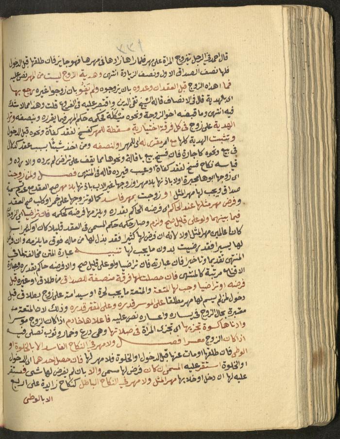 Manuscript on Jurisprudential Rulings by Abdel-Fattah Abdel-Haq, Nablus, May 1884