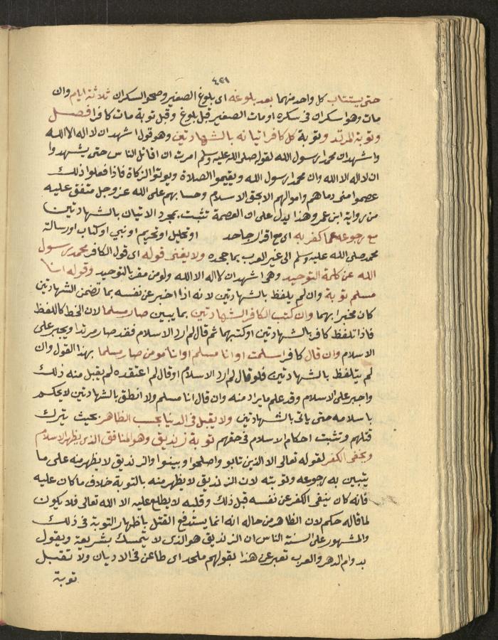 Manuscript on Jurisprudential Rulings by Abdel-Fattah Abdel-Haq, Nablus, May 1884