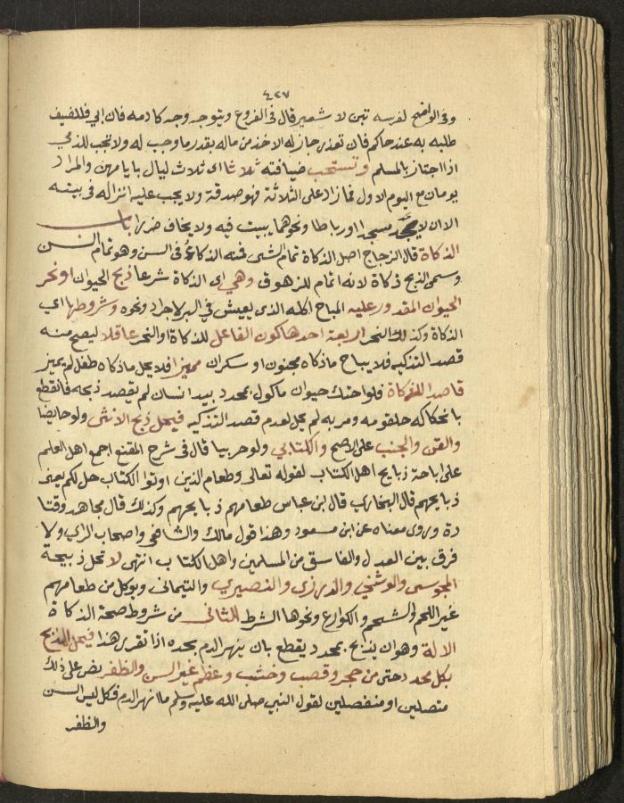 Manuscript on Jurisprudential Rulings by Abdel-Fattah Abdel-Haq, Nablus, May 1884