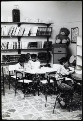Residents of the Arab Society for Orphans, Tulkarm, the Late 1980s