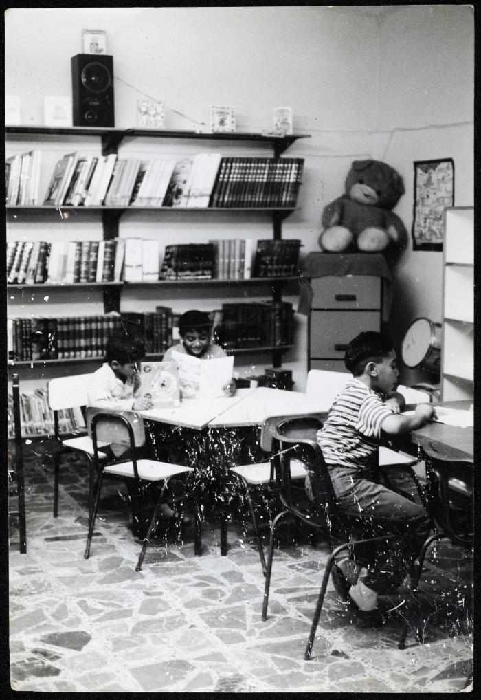 Residents of the Arab Society for Orphans, Tulkarm, the Late 1980s