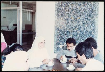 A Group of People at the Arab Society for Orphans, the Late 1980s