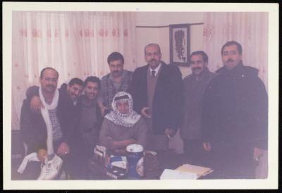 Staff Members of the Arab Society for Orphans, Tulkarm, the Early 1990s