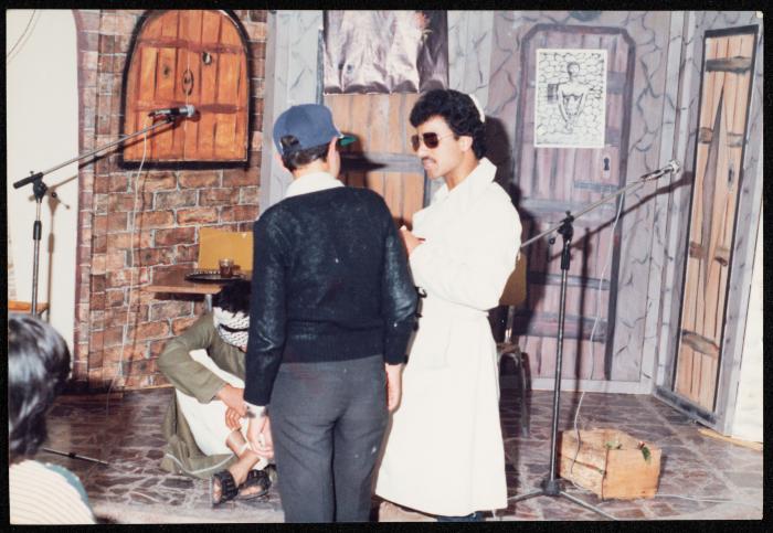 Residents of the Youth House at the Arab Society for Orphans, Tulkarm, the Early 1990s