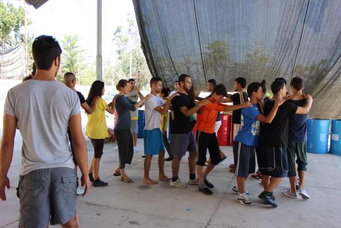 A Photograph from the Preparations PCS's Show, 'Kol Saber', 2012